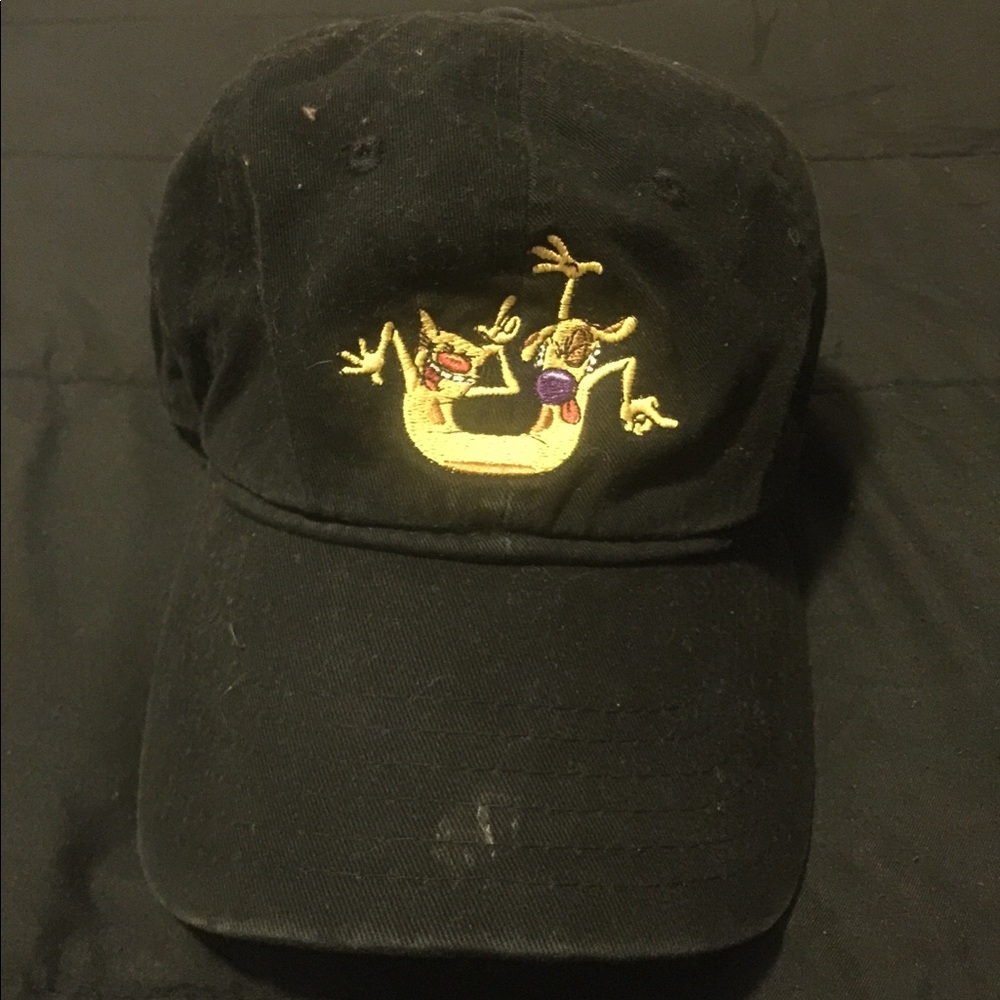 Black Catdog dad hat